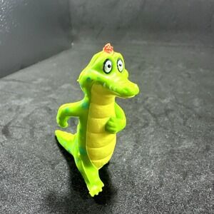 Cute Green‎ Alligator Crocodile Toy Figure Figurine Collectible Animal